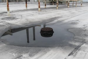 Clogged Roof Drain Preventative Maintenance 