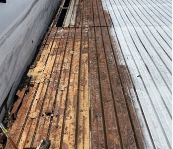 Figure 2 Severe deck corrosion