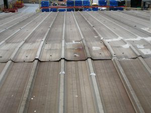 Large gaps in metal panel end lap joints