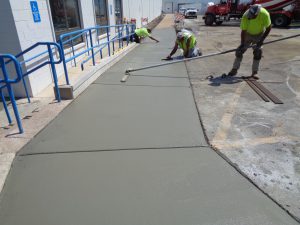 lock in the contractors schedule