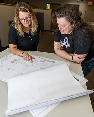 working together_reviewing project details